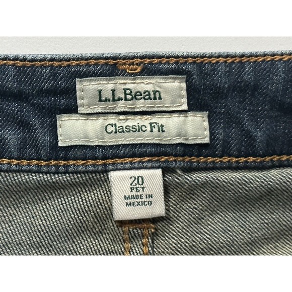 LL Bean Classic Fit Jeans Size 20 Petite (36x26) AV1760 - Picture 11 of 12